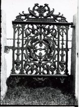 Ironwork - cast iron gate